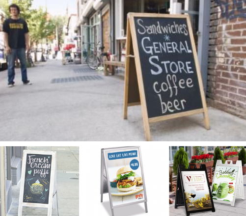 sandwich boards image